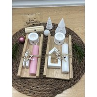 Geschenkset - Geburtstag Geschenk Kerzenhalter Raysin Deko von HonschGemacht