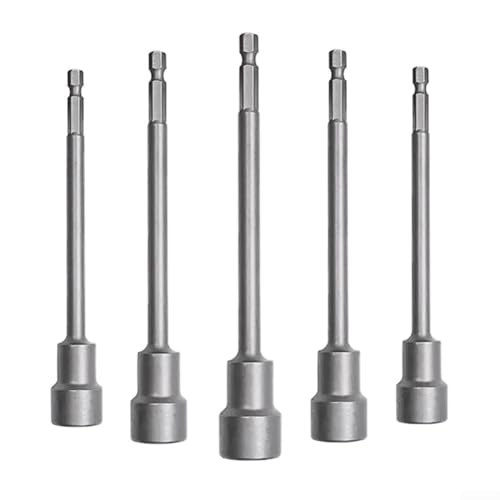 150 mm Steckschlüssel-Sechskantmutter-Adapter, Verlängerungshülse, kompatibel mit pneumatischen und elektrischen Schraubendreher-Werkzeugen (13 mm) von Honseadek