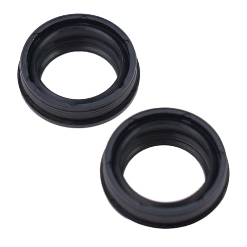2 Stück Fahrrad Gabel Staubdichtungs-Set 28 6 mm 30 mm 32 mm kompatibel Gabel Staubwischer Öldichtung mit Harz-Kunststoff-Presswerkzeug für präzise Installation (30 x 39,6 mm) von Honseadek