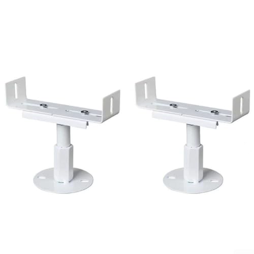 2er-Pack verstellbare Aluminium-Bodenhalterungen – schlanke und funktionale Heizkörperstützen mit Höhenverstellung (verstellbar 13–18 cm) von Honseadek