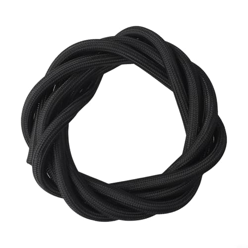 3 Meter selbsteinziehende Kabelhülse für sichere Verwaltung verschiedener Kabel (schwarz) von Honseadek