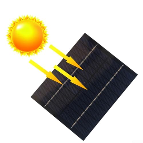5 W Solar-Wasserpaneel-Ladegerät, 110 x 136 mm, polykristallin, Elite-Umwandlungseffizienz, wetterbeständig, für 9-V-12-V-Akku-Ladegerät, Außenbeleuchtung, 12-V-Pumpen 5 W Solar-Wasserpaneel-Ladegerät, 110 x 136 mm, polykristallin, Elite-Umwandlungseffizienz, wetterbeständig, für 9-V-12-V-Akku-Ladegerät, Außenbeleuchtung, 12-V-Pumpen von Honseadek