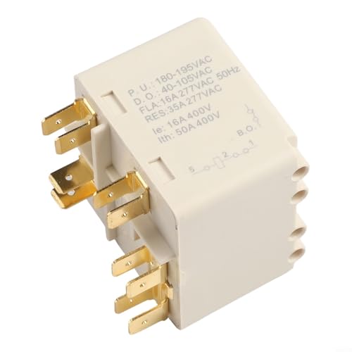 5-poliger Relaisstarter HLR38004G3D, kompatibel mit Klimaanlagen, Kühlschränken und Eismaschinen für zuverlässige Leistung 5-poliger Relaisstarter HLR38004G3D, kompatibel mit Klimaanlagen, Kühlschränken und Eismaschinen für zuverlässige Leistung von Honseadek