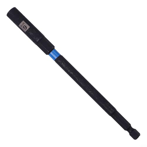 5-teiliges Steckschlüssel-Verlängerungshülse Sechskantmutter-Schraubendreher-Bohrer-Bit-Adapter-Set, 150 mm Länge, geeignet für Motorrad-Automaschinen, Reparatur und DIY-Projekte (6 mm) von Honseadek