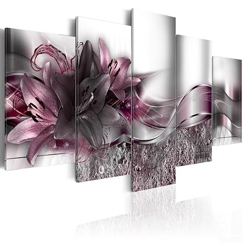 5er Set Moderne Kunst Leinwanddrucke für stilvolle Wanddekoration im Wohnzimmer oder Schlafzimmer (2#) von Honseadek