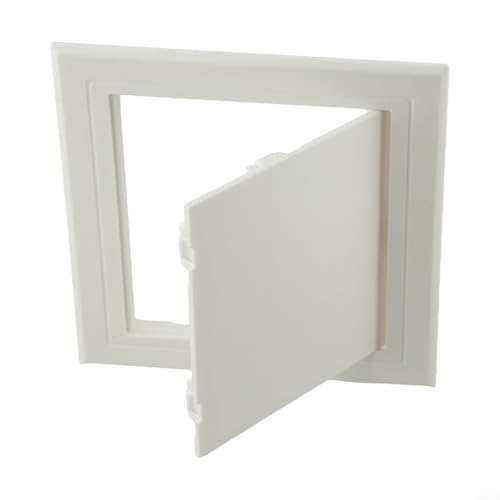 ABS-Türscharnier Inspektionsanschluss mit diskreter Ästhetik für den langfristigen Einsatz in mehreren Einstellungen (150 x 150 mm) von Honseadek