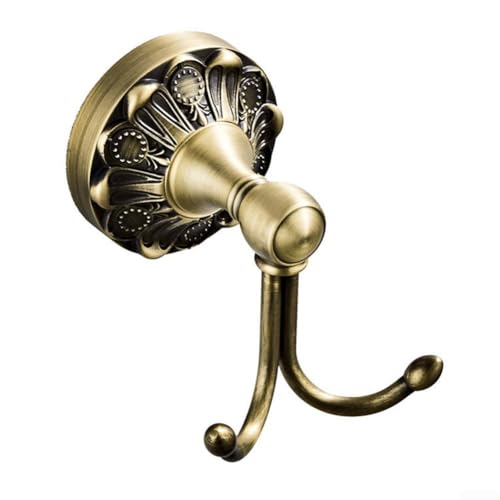 Badezimmer-Hardware-Zubehör, Messing-Wandhaken mit Basis im europäischen Stil, gebaut für Haltbarkeit und Eleganz im Schlafzimmer, Küche und Wohnzimmer Badezimmer-Hardware-Zubehör, Messing-Wandhaken mit Basis im europäischen Stil, gebaut für Haltbarkeit und Eleganz im Schlafzimmer, Küche und Wohnzimmer von Honseadek