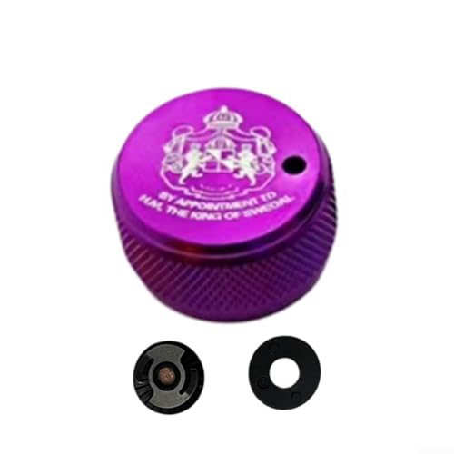 Baitcasting Reel Parts Spule Mechanischer Bremsknopf mit eingebautem Sound für ABU Series Angelausrüstung (lila) von Honseadek