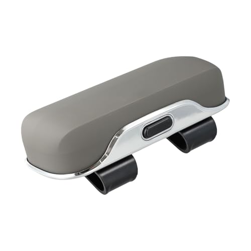 Brillen-Organizer, platzsparender Sonnenbrillenhalter für Autovisier (grau) von Honseadek