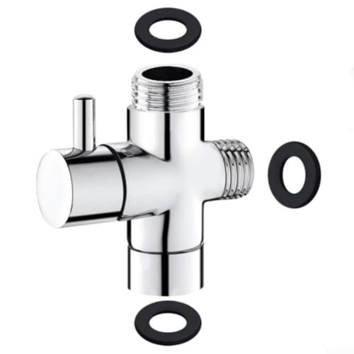 Dreiwege-Wasserverteiler zur Verwendung mit Bidet-Sprühern und Duschköpfen Dreiwege-Wasserverteiler zur Verwendung mit Bidet-Sprühern und Duschköpfen von Honseadek