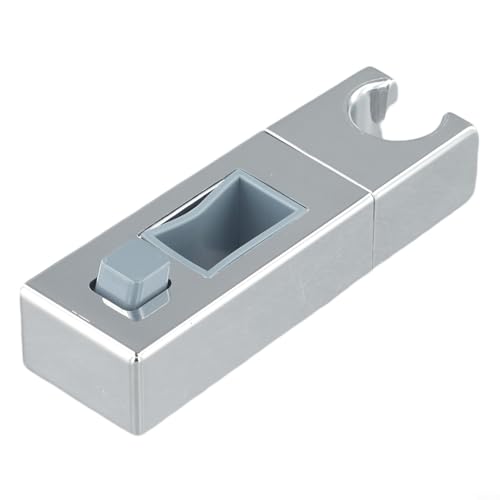 Duschstange Schieberstange Halterung Verstellbare Halterung mit 360 Grad Drehung und schützender Harzauskleidung für Duschstangen (30 x 18 mm) von Honseadek