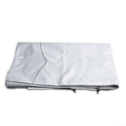 Effektive staubdichte und wasserdichte Abdeckung für Frontlader-Waschmaschine, silberfarbenes Oxford-Material (XXL) von Honseadek