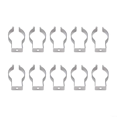 Effiziente Aufbewahrungslösung, 10 Stück, robuste, offene Federklemmen für die Garage (28 mm) von Honseadek
