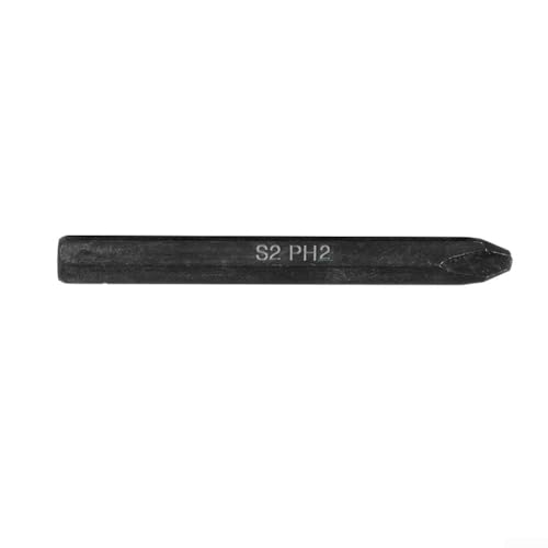 Elektro-Schraubendreher-Bits aus legiertem Stahl, 80 mm, starker Magnet, perfekt entworfen für PH1, PH2, PH3 Kompatibilität (PH2) von Honseadek