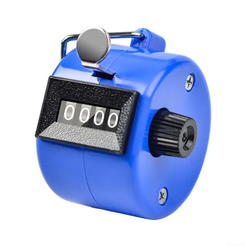 Ergonomischer mechanischer Zähler für präzise Handzählung in stark frequentierten Bereichen und Sicherheitskontrollpunkten (blau) von Honseadek