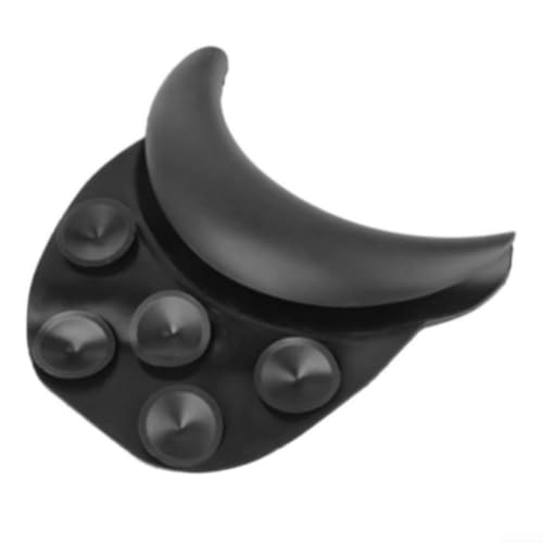 Ergonomisches U-förmiges Silikon-Nackenkissen mit Saugnäpfen, Stabilität und Unterstützung beim Shampoonieren von Honseadek