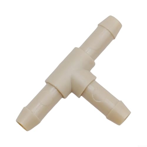 Ersatzanschluss für Kaffeemaschine, Doppelter Dreifach-Schnittstellen-Adapter, Beige/Silber, Küchengeräte-Teil für Heimbrauen (Drei-Wege-A) von Honseadek