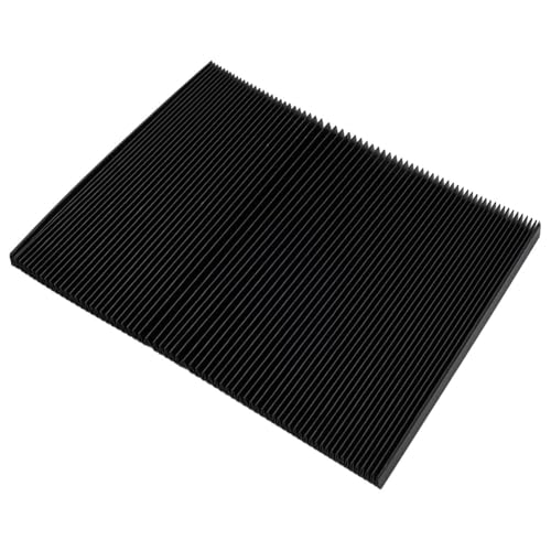 Flexible Teleskopbalgabdeckung für CNC-Maschinen, Staub- und Wasserschutz (250 mm) von Honseadek