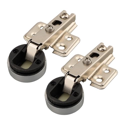 Handgefertigte 26 mm Glastürscharniere für Weinaufbewahrung und Vitrinen (gerades Scharnier) von Honseadek