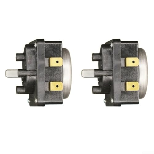 Honseadek 30 Minuten Küchentimer mit Klingelfunktion für Air Fritteusen Toaster Reiskocher Schnellkochtöpfe Ersatzteil Schwarz 2 Pack von Honseadek