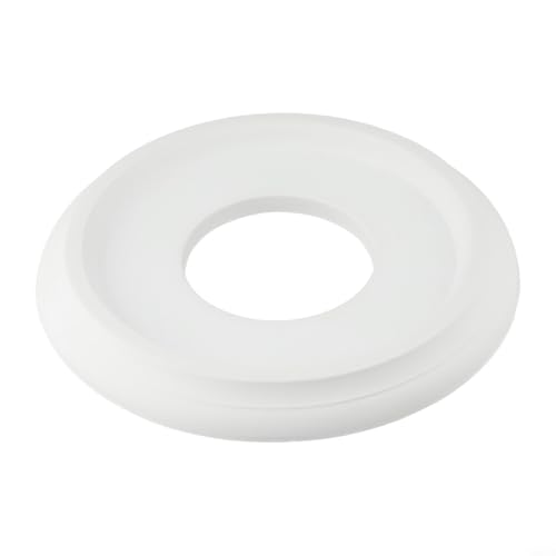 Honseadek Dekoratives Deckenmedaillon aus Polyurethan, 25 cm, Außendurchmesser, 10 cm, innen für Deckenleuchten und Ventilatorabdeckungen, weiß, leicht, wasserdicht, feuchtigkeitsbeständig, rund Honseadek Dekoratives Deckenmedaillon aus Polyurethan, 25 cm, Außendurchmesser, 10 cm, innen für Deckenleuchten und Ventilatorabdeckungen, weiß, leicht, wasserdicht, feuchtigkeitsbeständig, rund von Honseadek