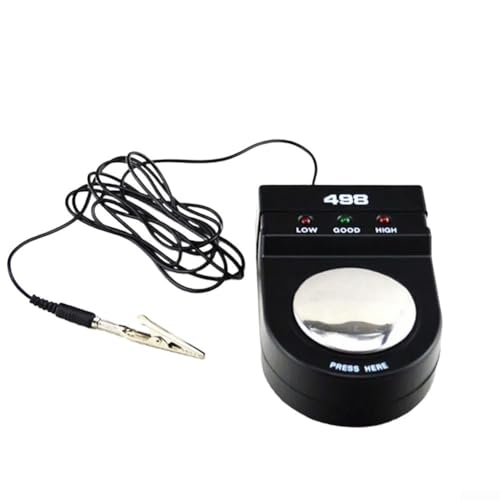 Honseadek ESD-Armbandtester Modell 498 zur antistatischen Erdungsprüfung mit Erkennung von niedrigem und hohem Widerstand und LED-Statusanzeigen Honseadek ESD-Armbandtester Modell 498 zur antistatischen Erdungsprüfung mit Erkennung von niedrigem und hohem Widerstand und LED-Statusanzeigen von Honseadek