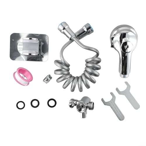 Honseadek Hand-Haarwaschsprüher mit weicher Massagebürste, tragbares Duschaufsatz-Set mit 3 m flexiblem Schlauch und Universal-Wasserhahn-Adapter für Waschbecken Honseadek Hand-Haarwaschsprüher mit weicher Massagebürste, tragbares Duschaufsatz-Set mit 3 m flexiblem Schlauch und Universal-Wasserhahn-Adapter für Waschbecken von Honseadek