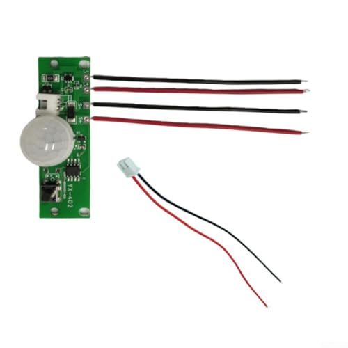 Honseadek Infrarot-Bewegungsmelder-Solarlicht-Leiterplatte, 3,7 V, PIR-Schaltermodul mit 3 Modi, langes Drücken, Ausschalten, Außenwandlampe, Steuerplatine von Honseadek
