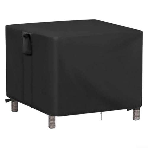 Honseadek Outdoor Furniture Cover Waterproof Side Table Cover Heavy Duty Oxford Fabric Protection For Wicker Table Set With Handles Square Bar Table Cover 22x22x18 Inch Black Honseadek Outdoor Furniture Cover Waterproof Side Table Cover Heavy Duty Oxford Fabric Protection For Wicker Table Set With Handles Square Bar Table Cover 22x22x18 Inch Black von Honseadek