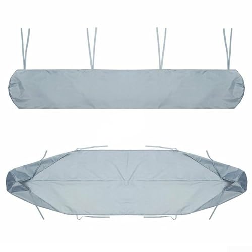 Honseadek Patio Markise Cover Waterproof Replacement Markise Cover, Sun Protection, Dustproof Markise Storage Bag, With String, For Outdoor Garden Patio (2m Gray) von Honseadek