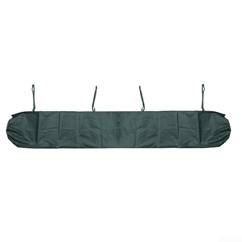 Honseadek Patio Markise Cover Waterproof Replacement Markise Cover, Sun Protection, Dustproof Markise Storage Bag, With String, For Outdoor Garden Patio (3.5m Green) von Honseadek