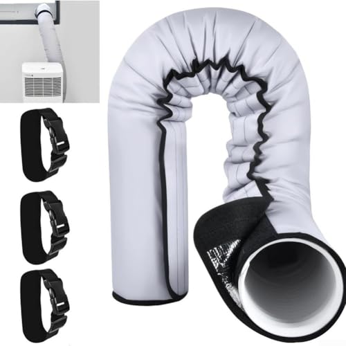 Honseadek Schutzhülle für Klimaanlagen-Schlauchisolierung für verbesserte Kühlungseffizienz von Honseadek