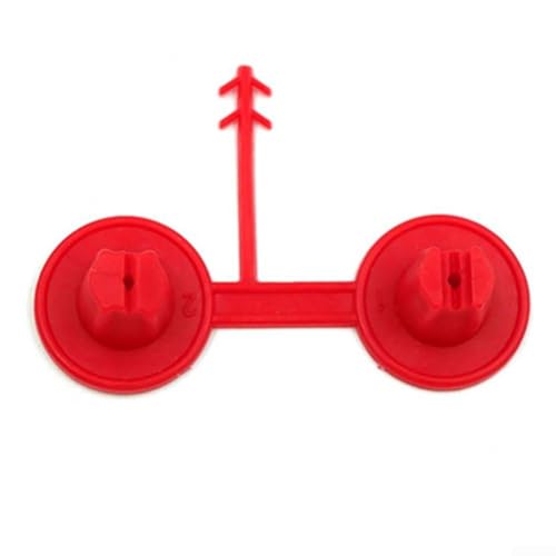 Honseadek Sprühschaumdüsen für Dichtstoffpistolen, wiederverwendbare Spitzen für Decken- und Wandisolierung, glattes Sprühmuster, einfach an die meisten Schaumstoffapplikatoren anzuschließen (1 Stück) von Honseadek