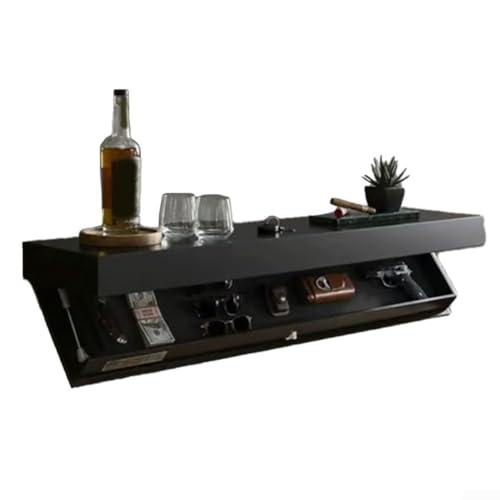 Honseadek Verstecktes Wandregal, schwebendes Regal, Holzregal mit Geheimfach, Inneneinrichtung, Ausstellungseinheit für Wohnzimmer, Büro, 40 x 21 x 7,2 cm Honseadek Verstecktes Wandregal, schwebendes Regal, Holzregal mit Geheimfach, Inneneinrichtung, Ausstellungseinheit für Wohnzimmer, Büro, 40 x 21 x 7,2 cm von Honseadek