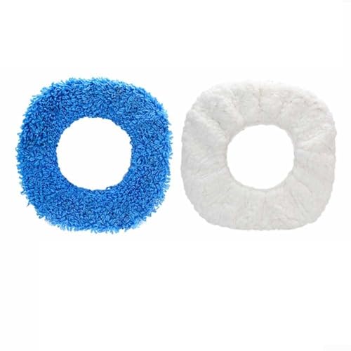 Honseadek Wiederverwendbare Wischmopp-Pads, Wischmopp-Nachfülltücher, Mikrofaser-Pads, Feuchttücher, trocken abwischbar, Ersatzmopp, 26 x 26 cm, wiederverwendbares Mikrofaser-Soft-Pad (feuchter Lappen Honseadek Wiederverwendbare Wischmopp-Pads, Wischmopp-Nachfülltücher, Mikrofaser-Pads, Feuchttücher, trocken abwischbar, Ersatzmopp, 26 x 26 cm, wiederverwendbares Mikrofaser-Soft-Pad (feuchter Lappen von Honseadek