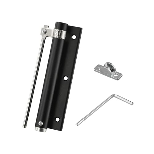 Hydraulischer Puffer Türschließer Automatische Schließlösung für Schiebetüren, Umgebungen (Schwarz) von Honseadek