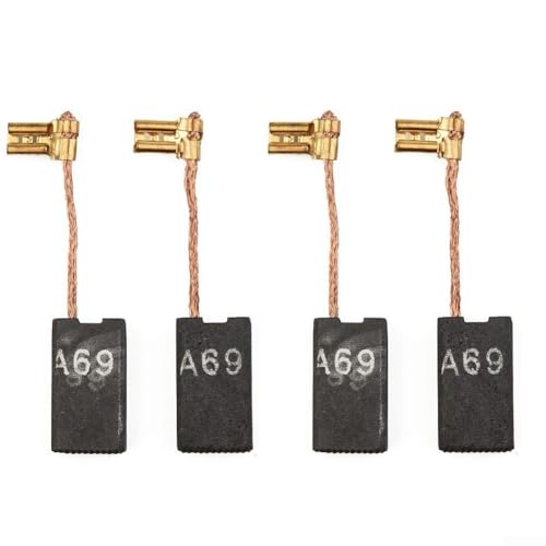 Kohlebürsten kompatibel mit Bosch GBH5400 GBH538X GSH38 GBH540D GSH500 A69 für die Wartung von Elektrowerkzeugen, 4 Stück Kohlebürsten kompatibel mit Bosch GBH5400 GBH538X GSH38 GBH540D GSH500 A69 für die Wartung von Elektrowerkzeugen, 4 Stück von Honseadek