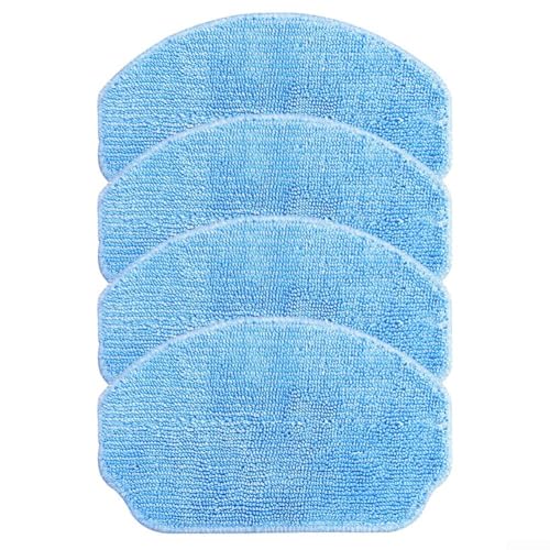 Mikrofaser-Wischmopp-Pads, kompatibel mit IRBIS-Modellen, effektive Reinigungslösung für den Heimgebrauch, wählen Sie aus Sets von vier oder zehn (4 Stück) von Honseadek