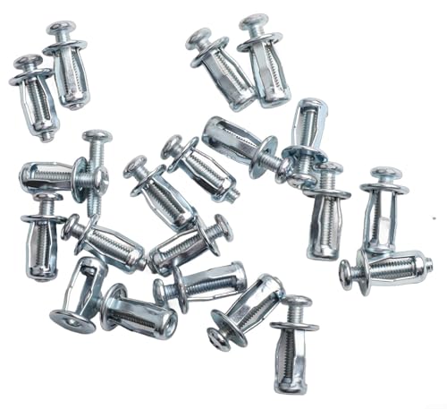 Multi Application Rivets Nut Pack 20PCS of Carbon Steel Screws (M4X20) von Honseadek