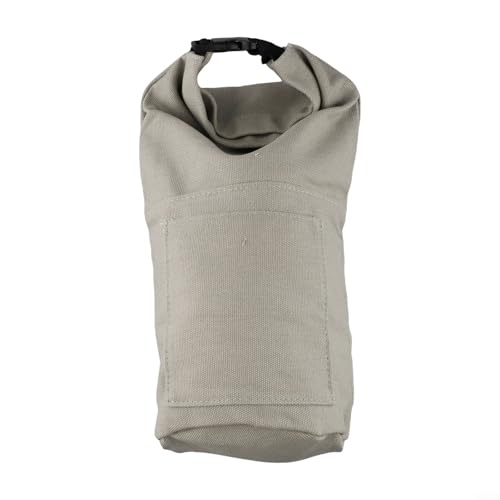 Outdoor Laternen-Schutztasche, Canvas-Aufbewahrung mit Taschen-Design (grau) von Honseadek