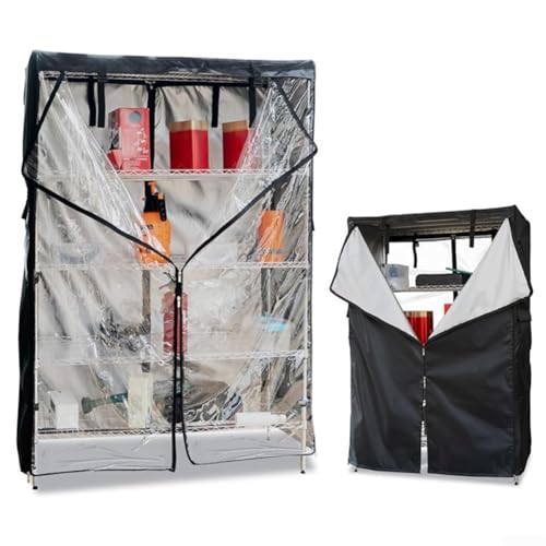 Outdoor-Regalschutz mit innovativem Reißverschluss-Design für flexiblen Einsatz (B) von Honseadek