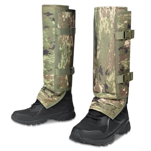 Outdoor für Wandern Gamaschen Guards für den Einsatz unter rauen Bedingungen, schützt vor Schlangen und Dornen (grün) von Honseadek