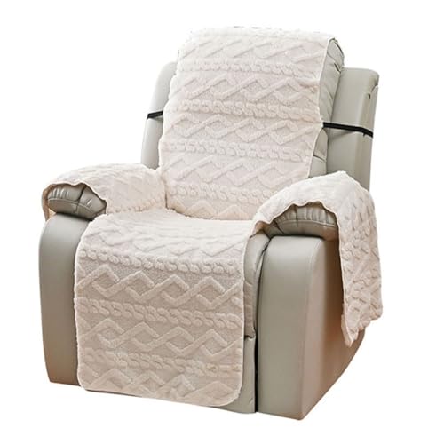 Polyester-Bezug für Massagesessel, dickes und bequemes Design mit Anti-Falten-Funktionen (beige) von Honseadek