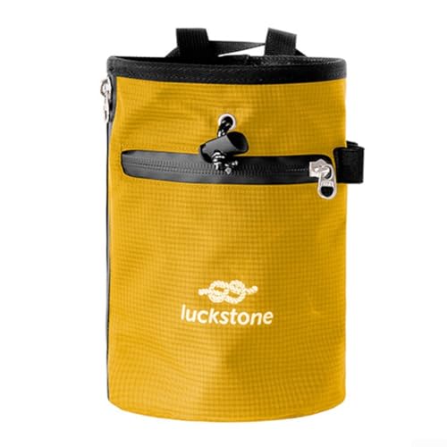 Praktische rutschfeste Kreide-Tasche mit Schnellzug-Design für verbesserte Leistung beim Sport (Orange) von Honseadek