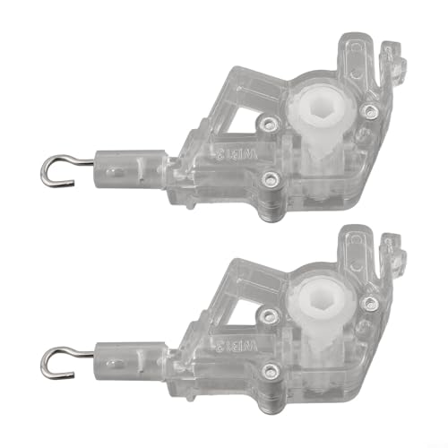 Quadratische Neigungssteuerungsstange Jalousien Wandneiger mit Schienenhakenverbindung, kompatibles Ersatzzubehör für verstellbare Fensterrollos zur Kontrolle von Licht und Privatsphäre (2 Stück) von Honseadek
