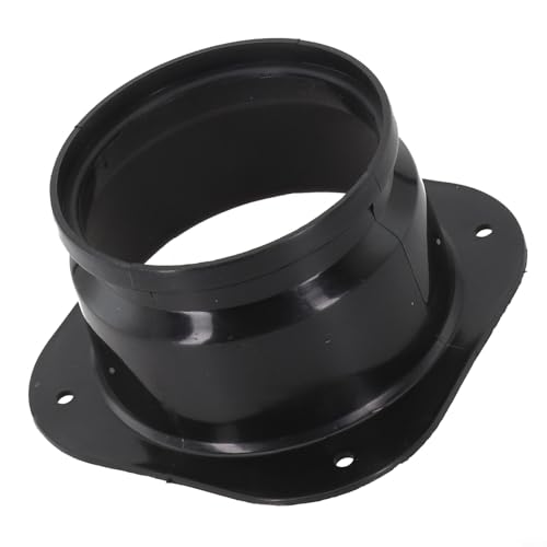 Quadratischer zu runder Flansch für Lüftungsk-Verbindung, aus starkem PP-Kunststoff, bietet zuverlässige Rohrverschraubung und Minimierung des Luftwiderstands (100 mm) von Honseadek