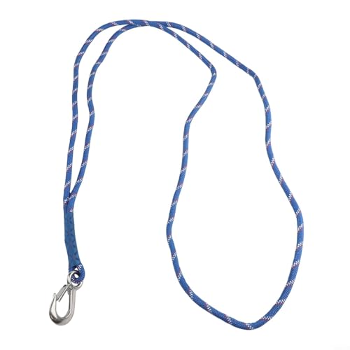 Schaukelseil mit Metall-Karabiner zur Befestigung, entworfen für sicheren Halt für Schaukeln und Hängematten, mit verstärkten Kunststoffenden für Sicherheit (Länge des Seils 150 cm) von Honseadek