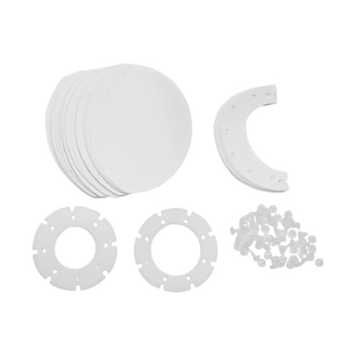 Sculptural Lotus Flower Lampenschirm, perfekt geeignet für moderne Pendelleuchten (20 x 29 cm) von Honseadek