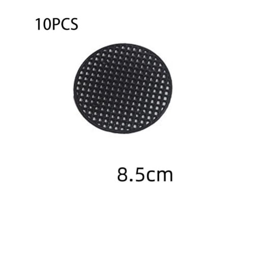 Set mit 10 Blumentopf-Drainage-Mesh-Pads mit runder Bodendichtung für Bodenerhaltung (8,5 cm) von Honseadek