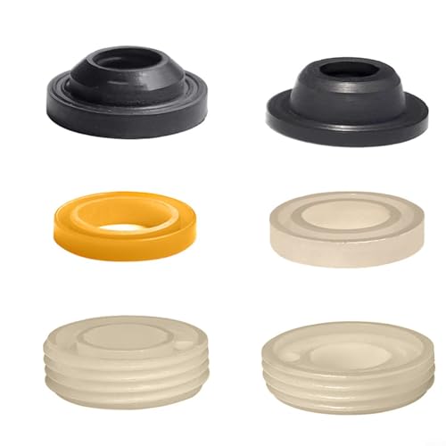 Sichern Sie Ihre Toilette für den Sitz mit 6 rutschfesten Gummibefestigungen für lose Scharniere von Honseadek